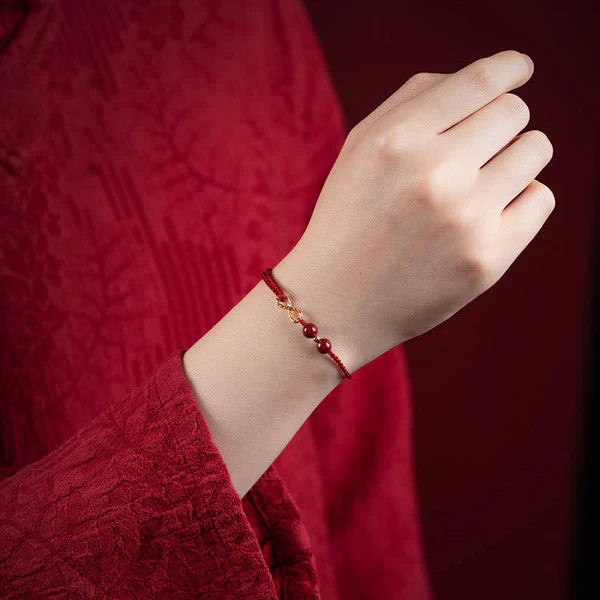 OFERTA 2x1 Pulsera "Hilo Rojo Cinabrio" + 2 Anillos Bendiciones de regalo