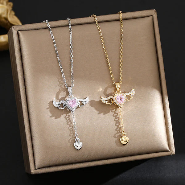Collar Ángel de la Guarda - 2x1 + 2 Joyas Misteriosas de Regalo