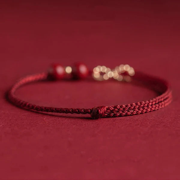 OFERTA 2x1 Pulsera "Hilo Rojo Cinabrio" + 2 Anillos Bendiciones de regalo