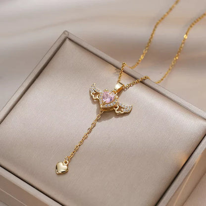 Collar Ángel de la Guarda - 2x1 + 2 Joyas Misteriosas de Regalo